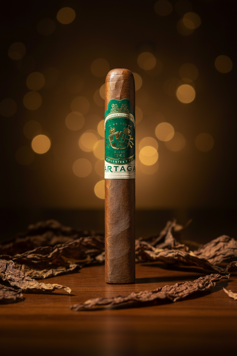 Partagas Serie VII - Golden Bokeh Editorial