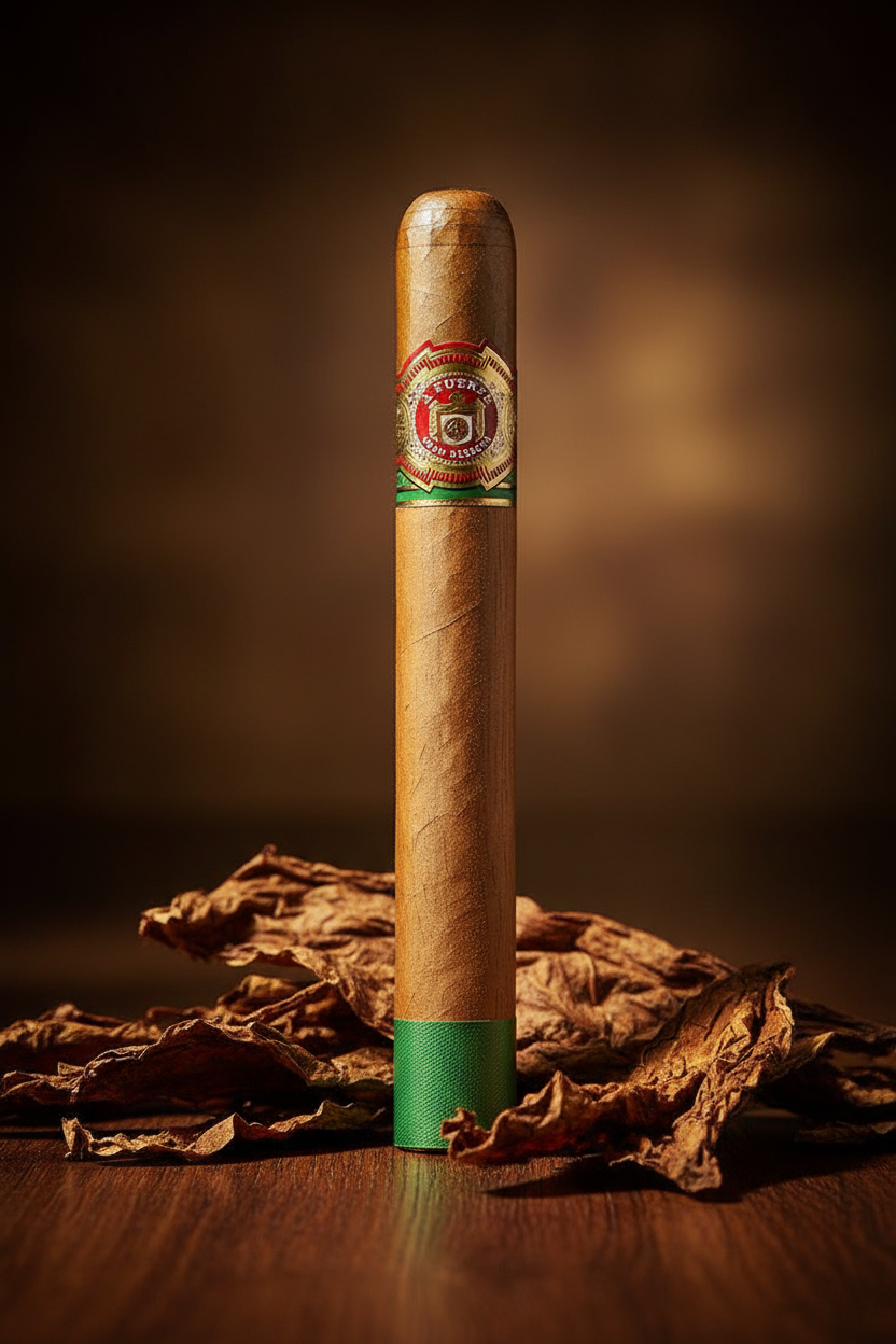 Portrait Cigar Editorial Background